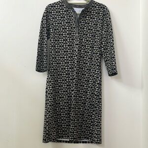 J. McLaughlin Dress with Henley Collar